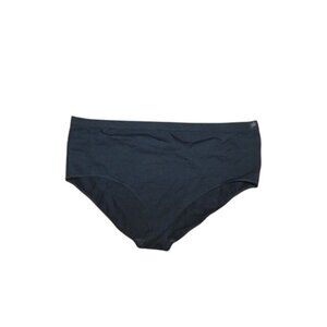 Yitty Size 6X Black Plus Size Snug Cotton High Waist Brief Panty NWT $29